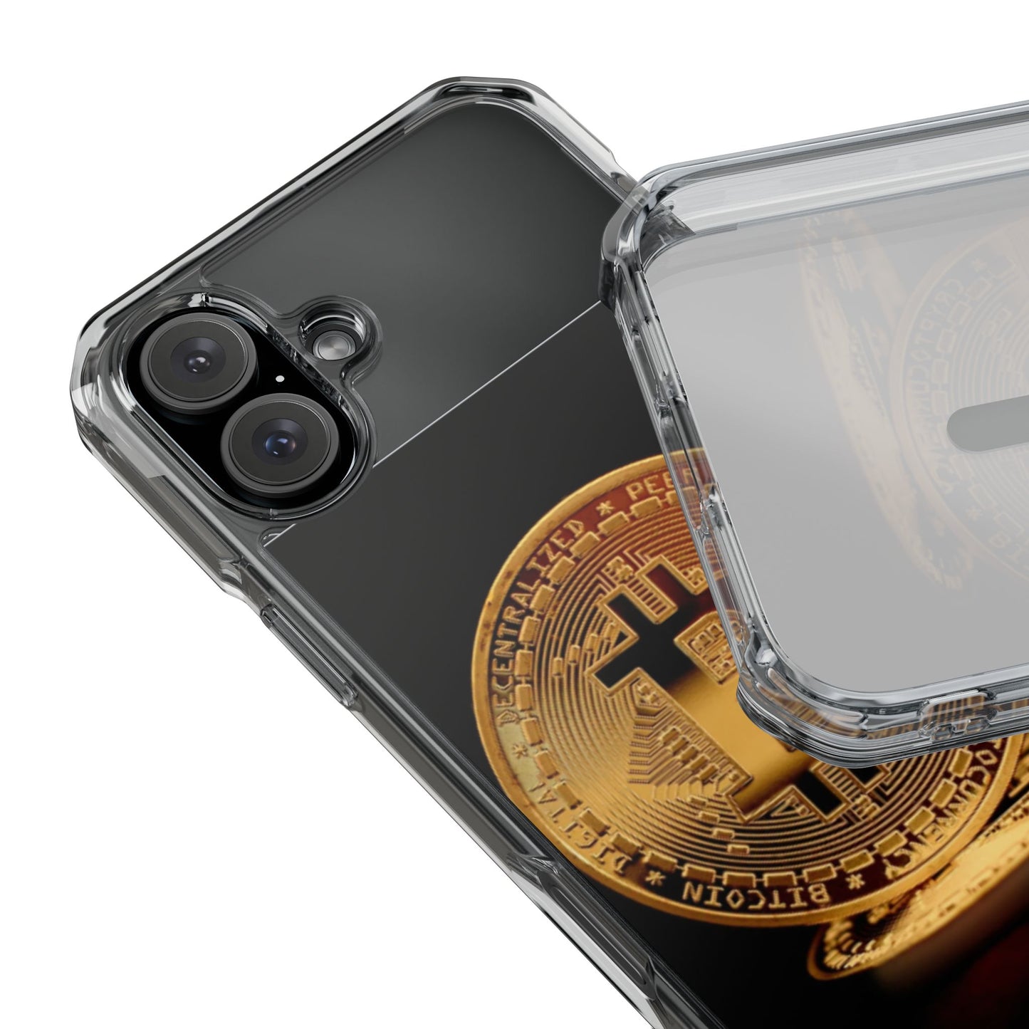 Digital Gold Magnetic Impact Phone Case