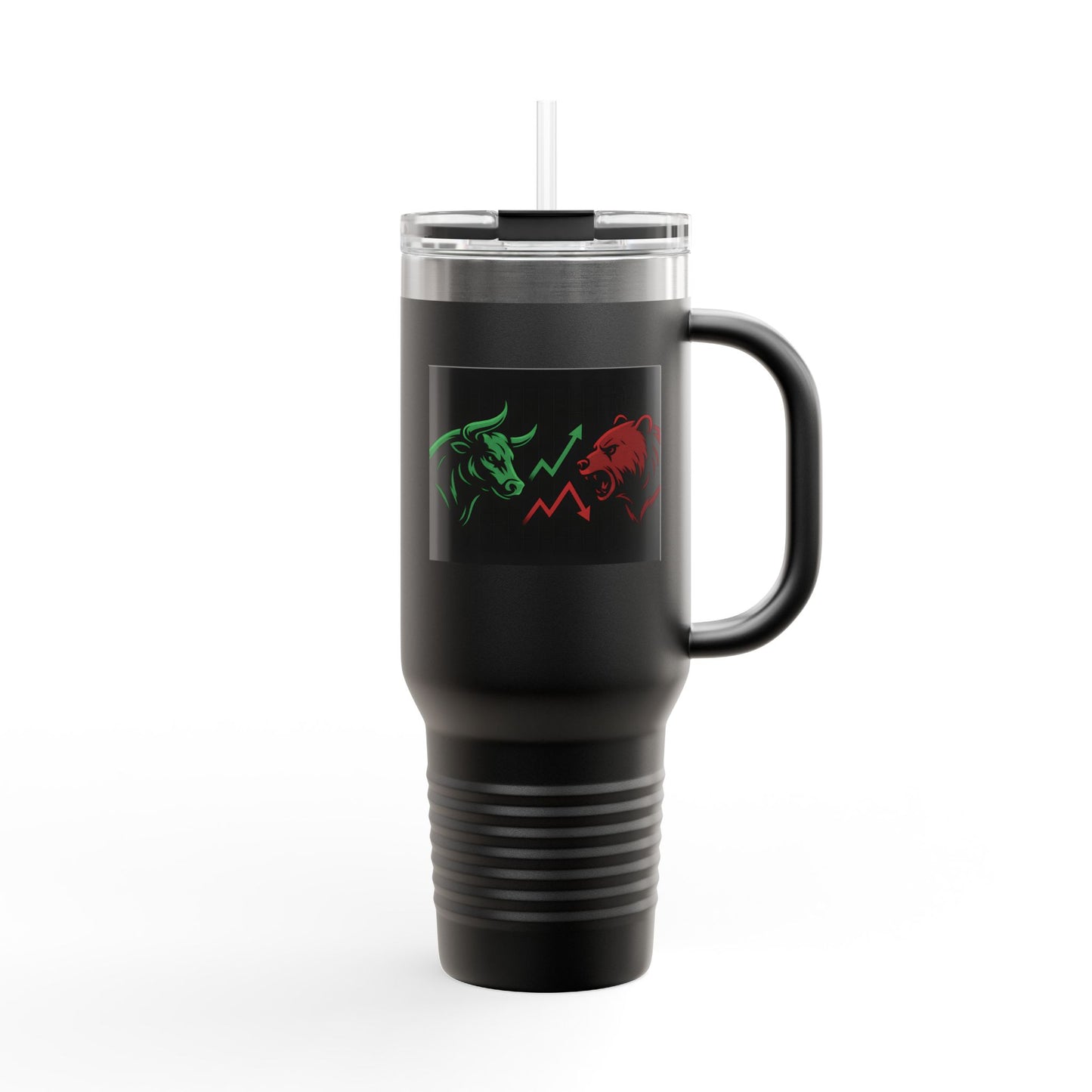 Bulls vs. Bears Insulated Travel Mug - 40oz