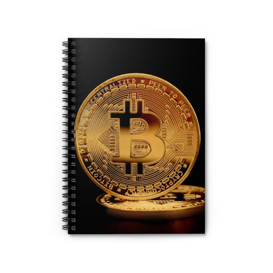 Bitcoin Spiral Notebook - Journal for Crypto Traders