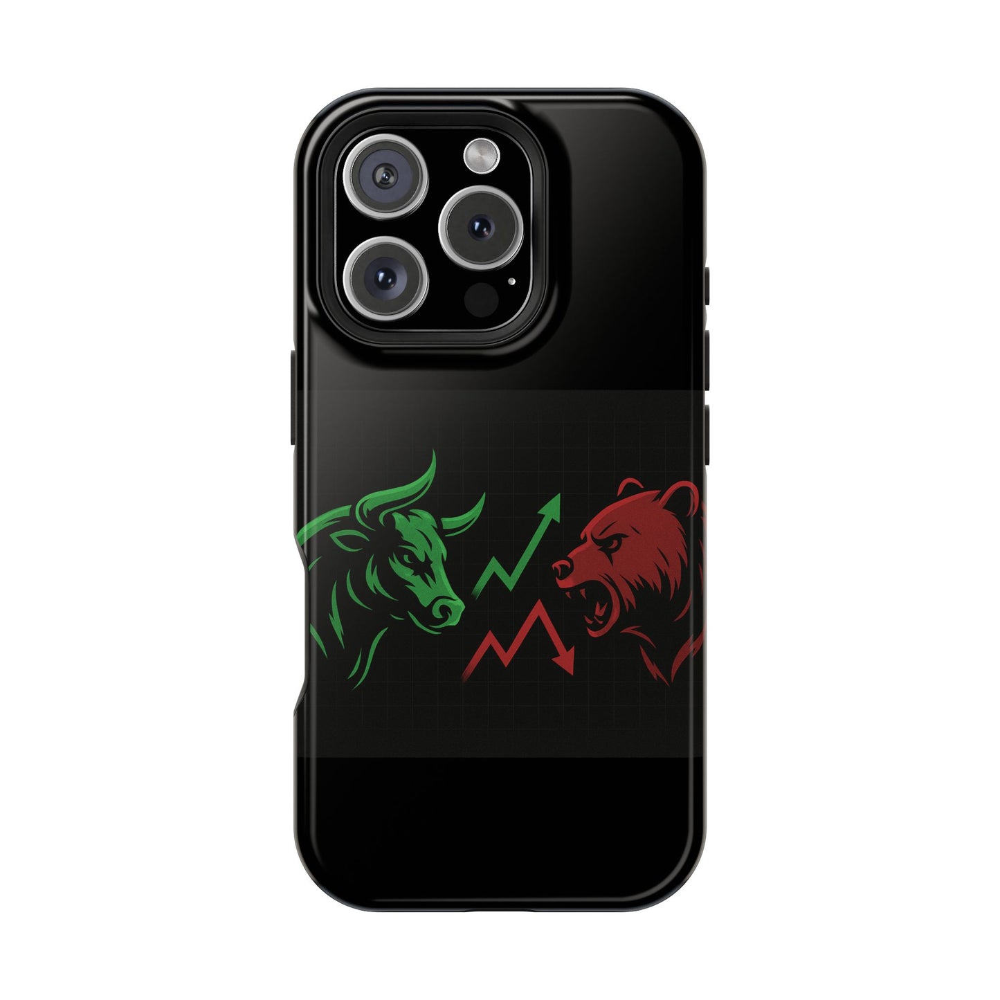 Bull vs Bear Magnetic Impact-Resistance Phone case