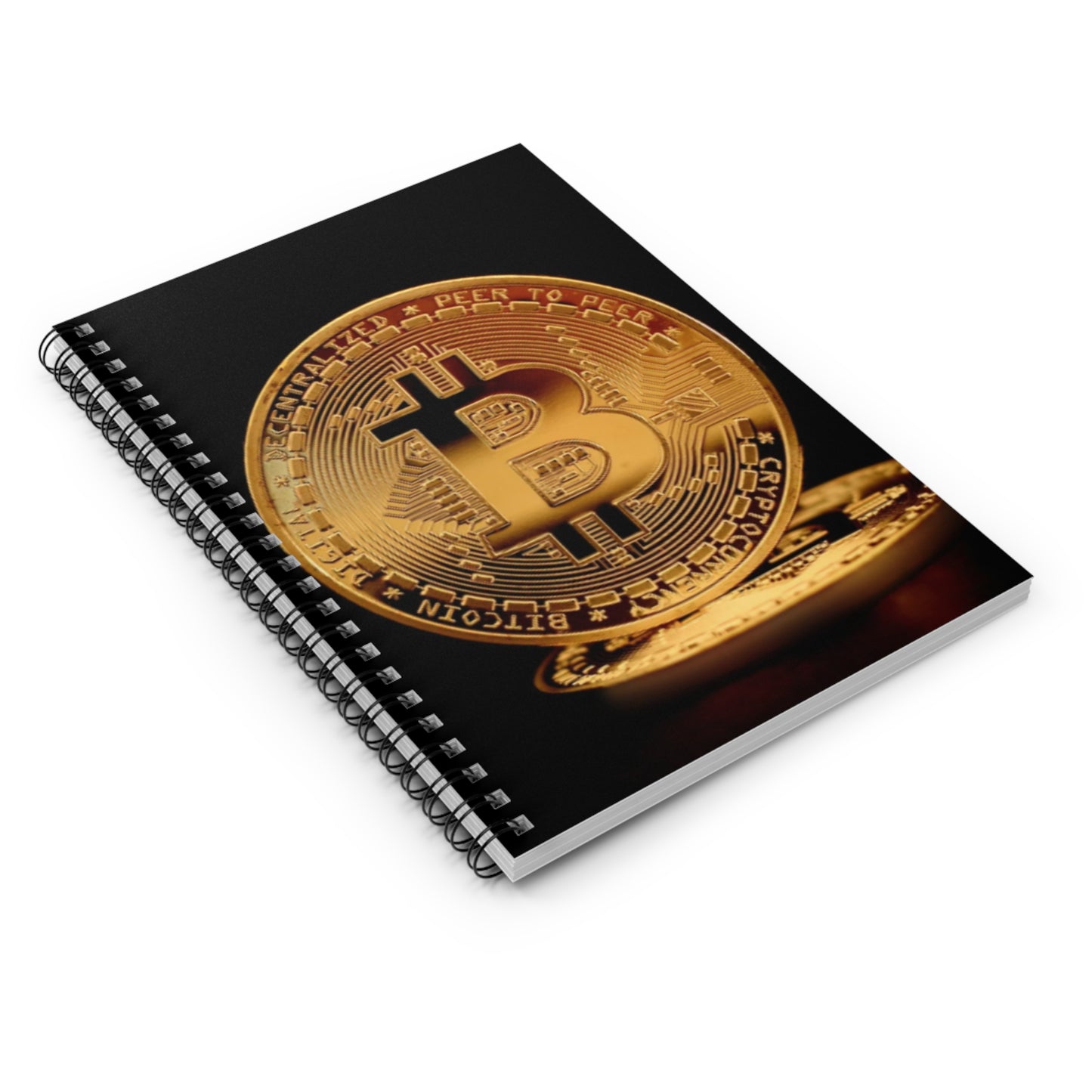 Bitcoin Spiral Notebook - Journal for Crypto Traders