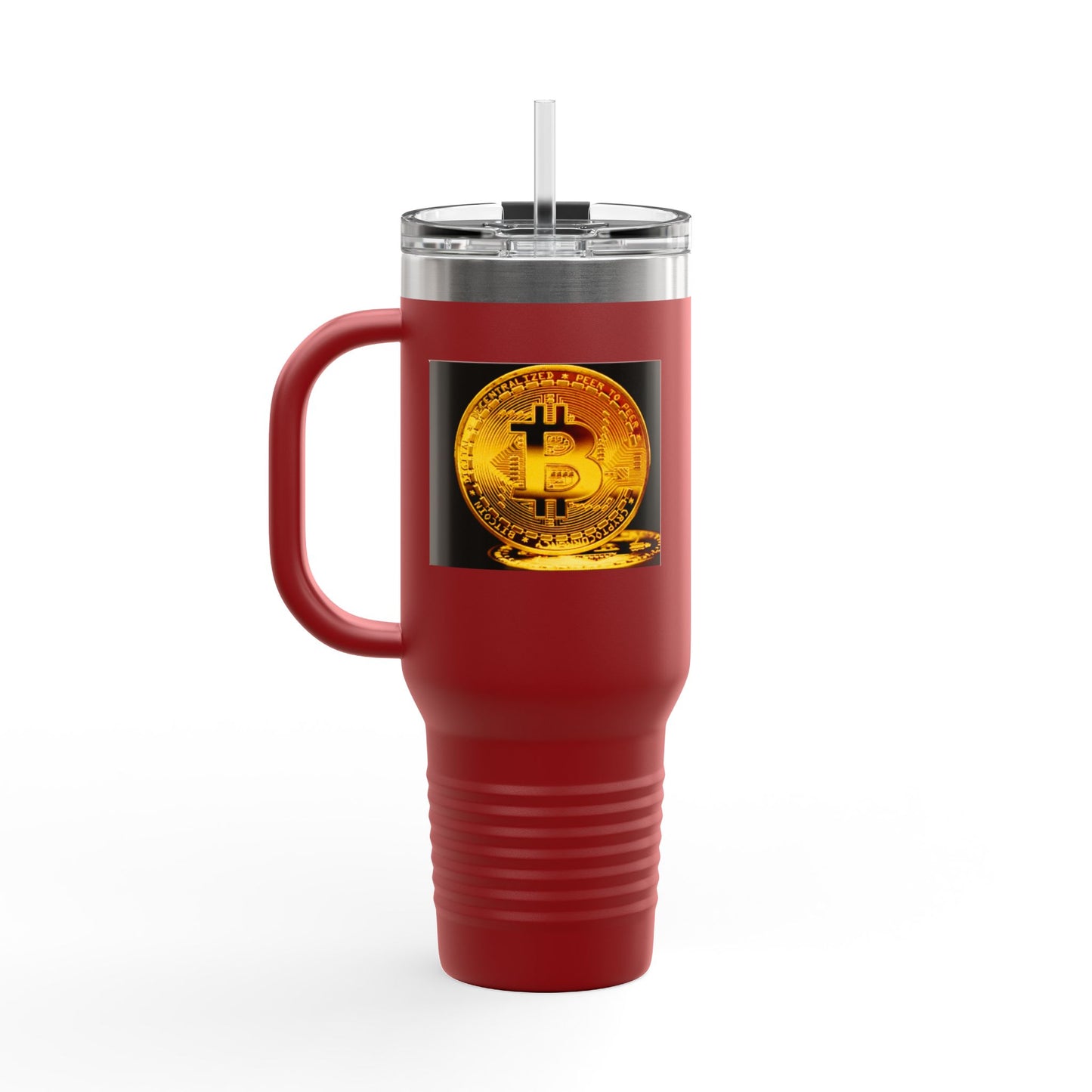 Bitcoin Insulated Travel Mug