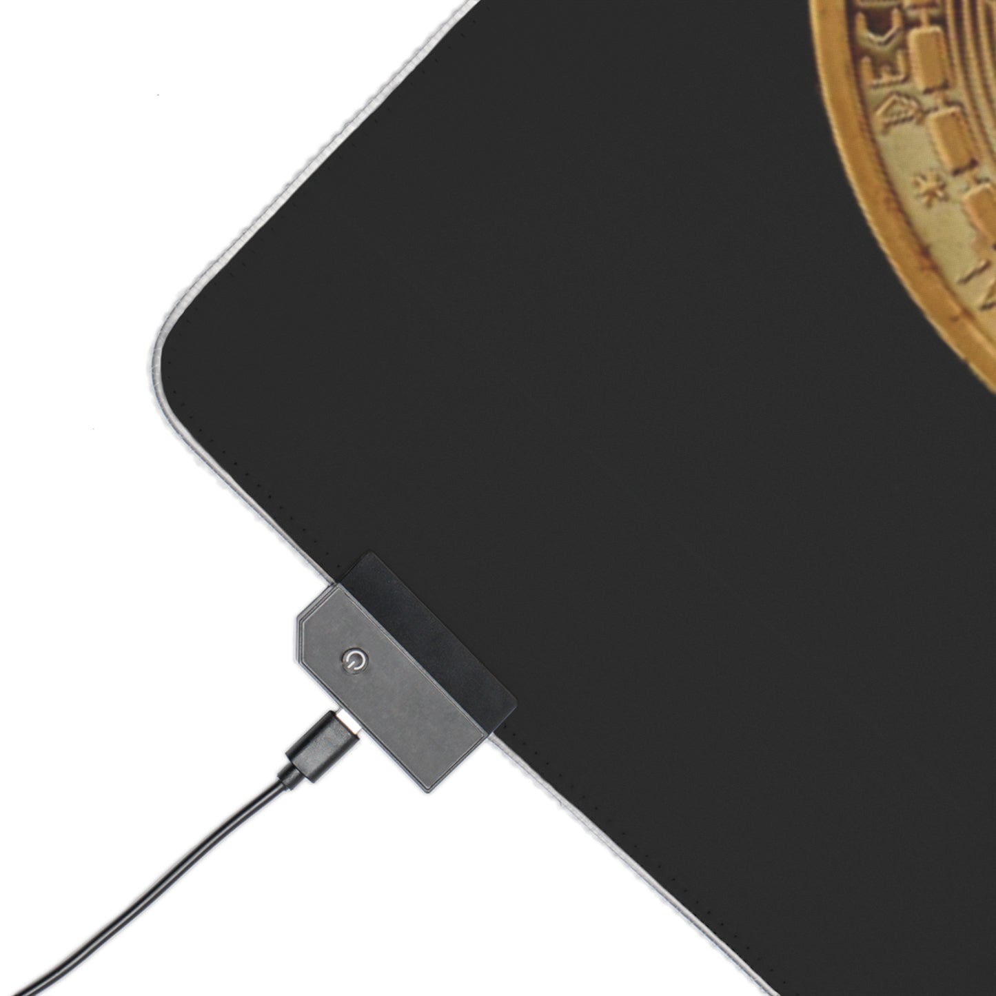 Bitcoin RGB LED Gaming Mouse Pad