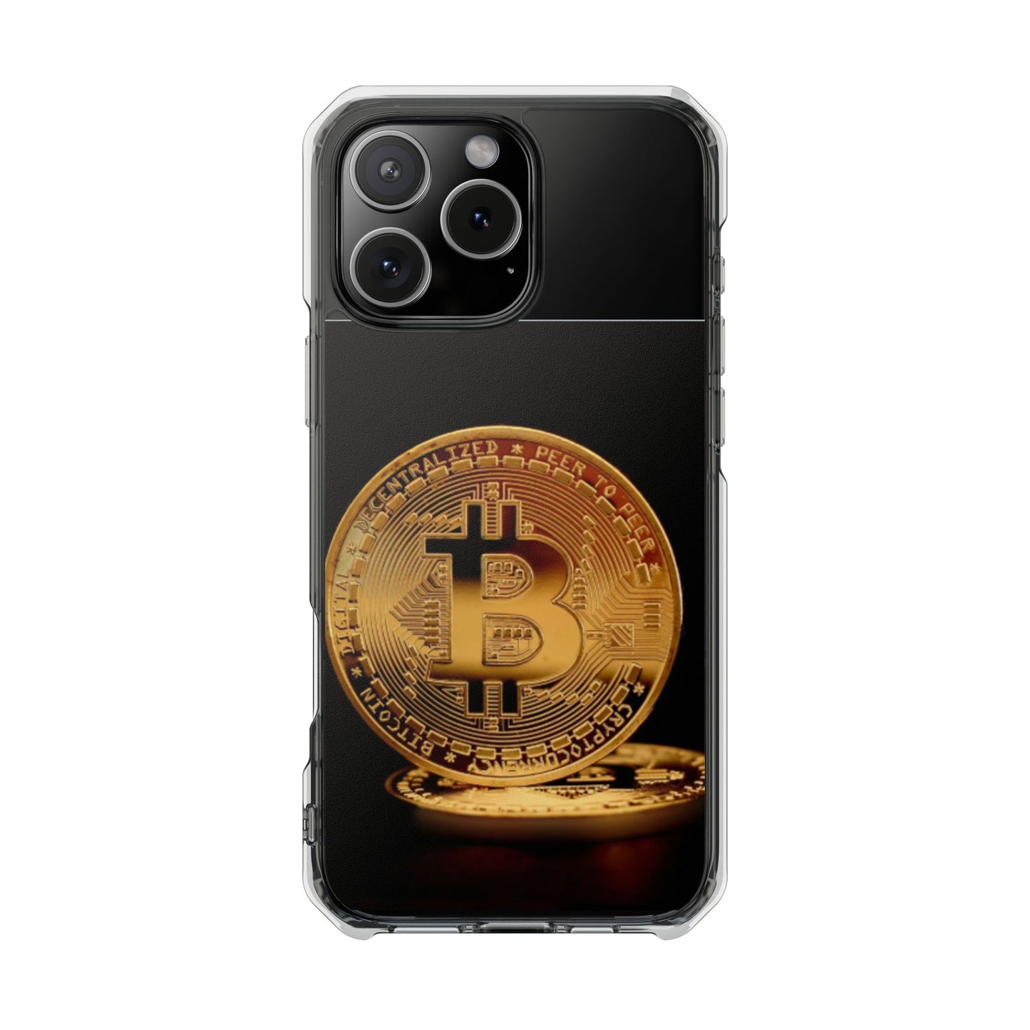 Digital Gold Magnetic Impact Phone Case