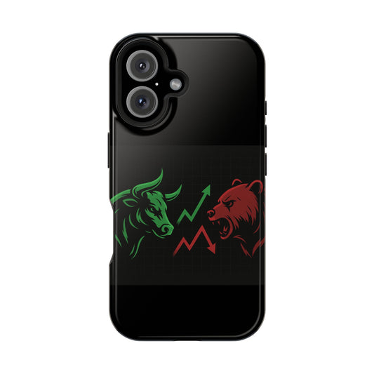 Bull vs Bear Magnetic Impact-Resistance Phone case