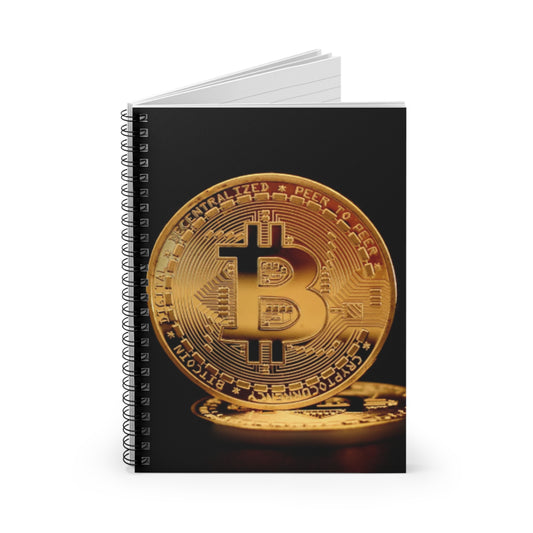 Bitcoin Spiral Notebook - Journal for Crypto Traders
