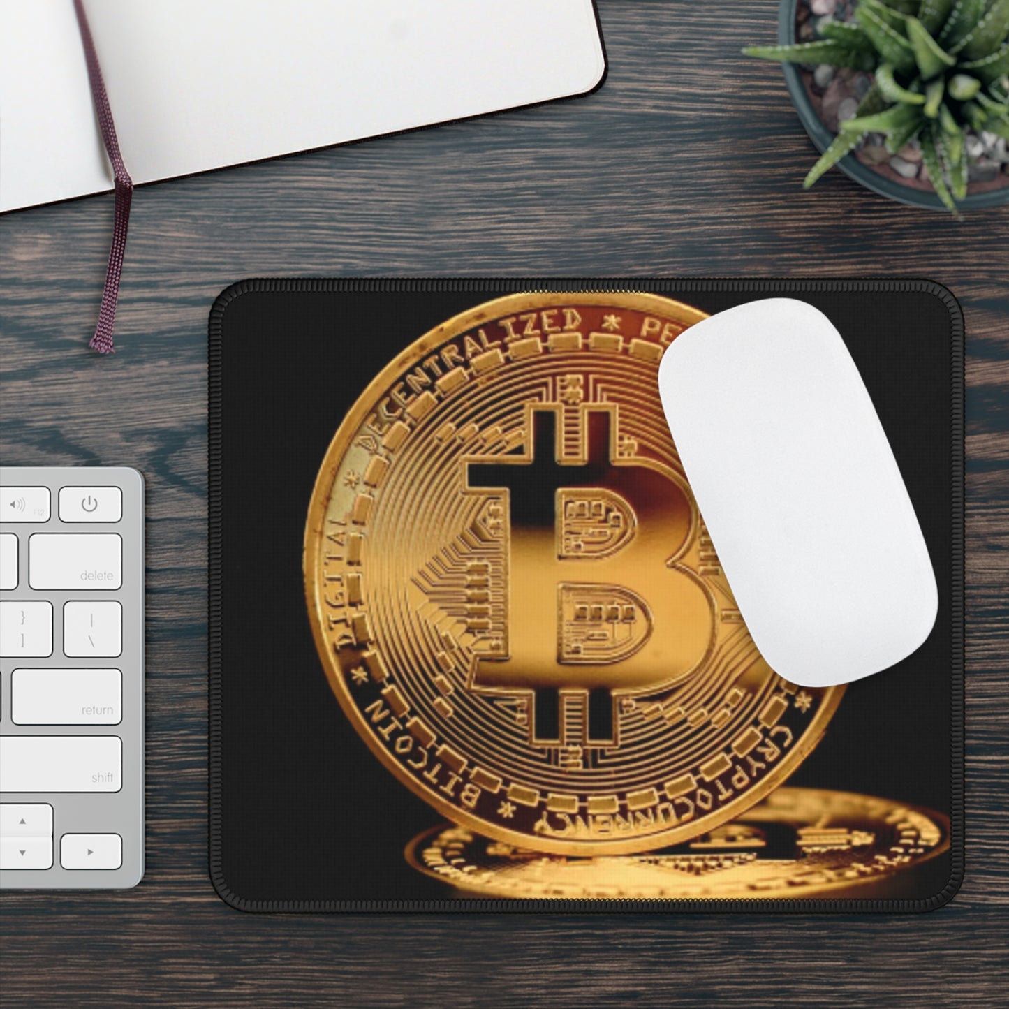 Bitcoin Gaming Mouse Pad