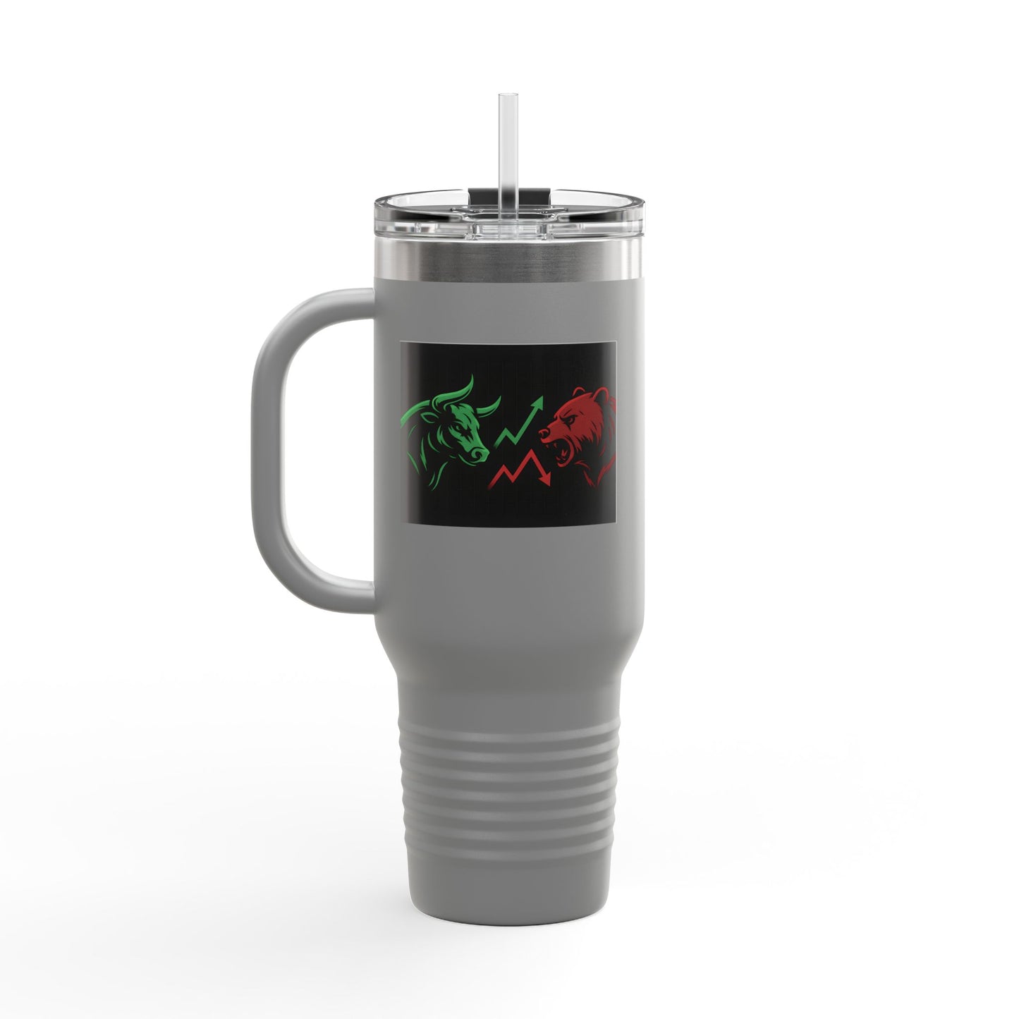 Bulls vs. Bears Insulated Travel Mug - 40oz