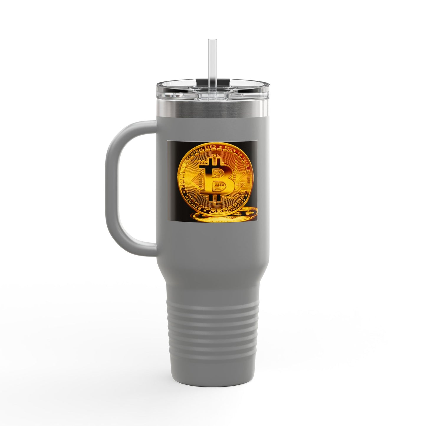 Bitcoin Insulated Travel Mug