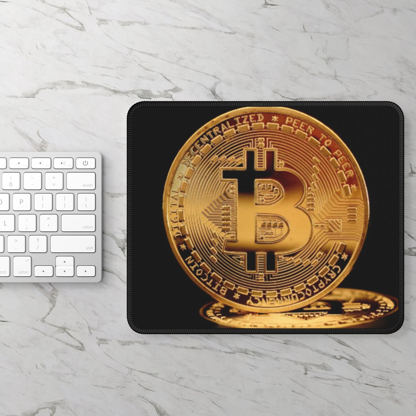 Bitcoin Gaming Mouse Pad