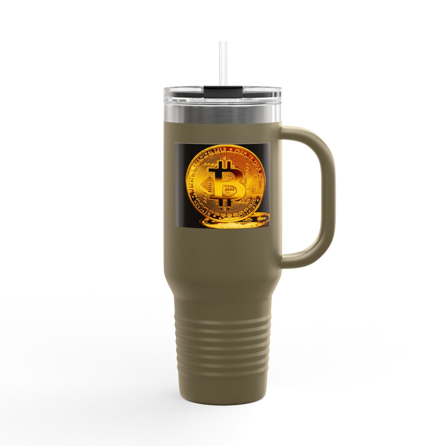 Bitcoin Insulated Travel Mug