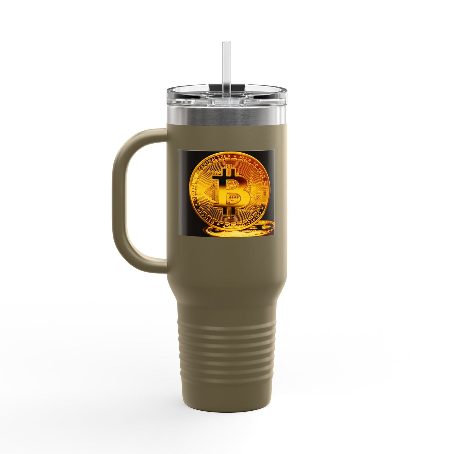 Bitcoin Insulated Travel Mug