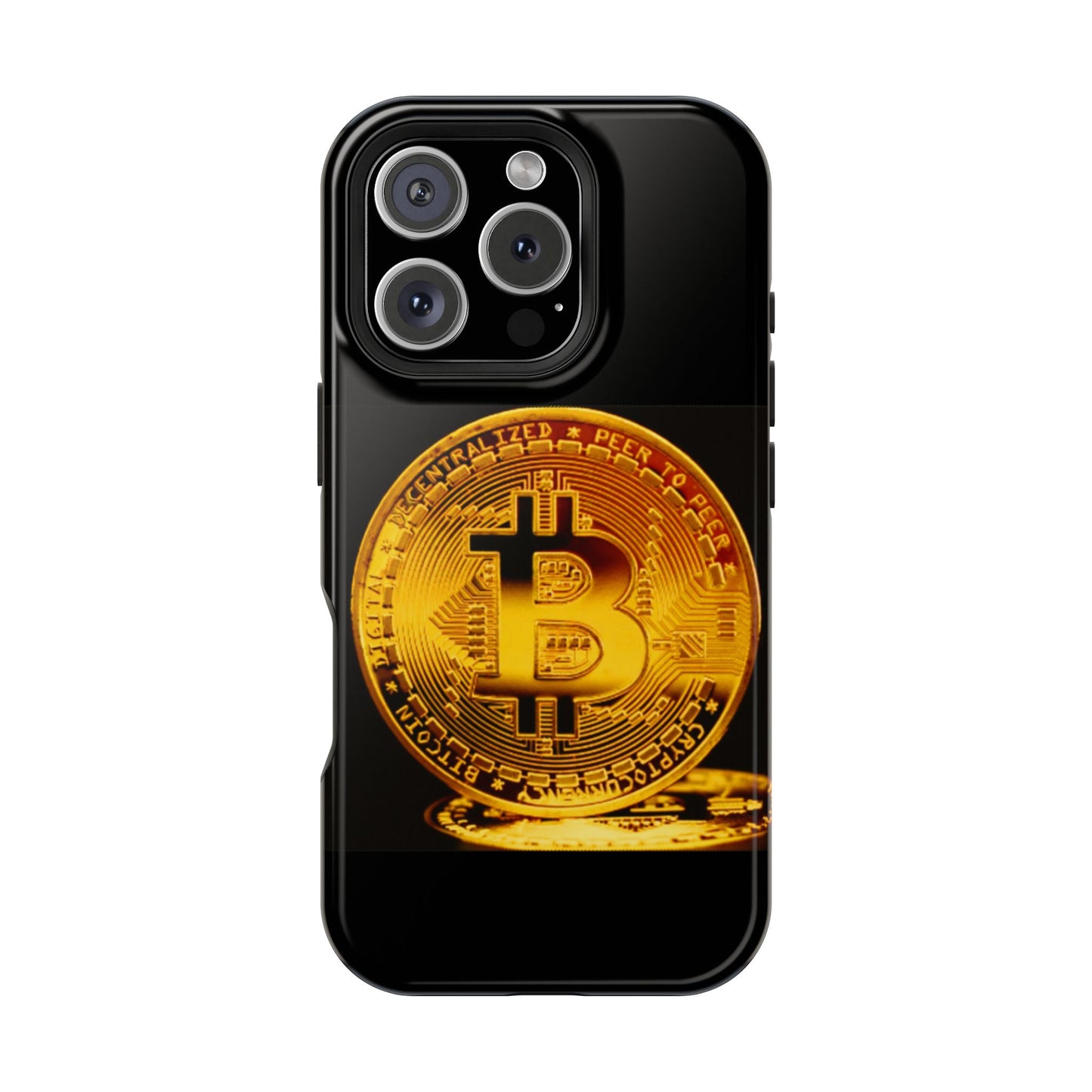 Digital Gold MagSafe Impact Phone Case
