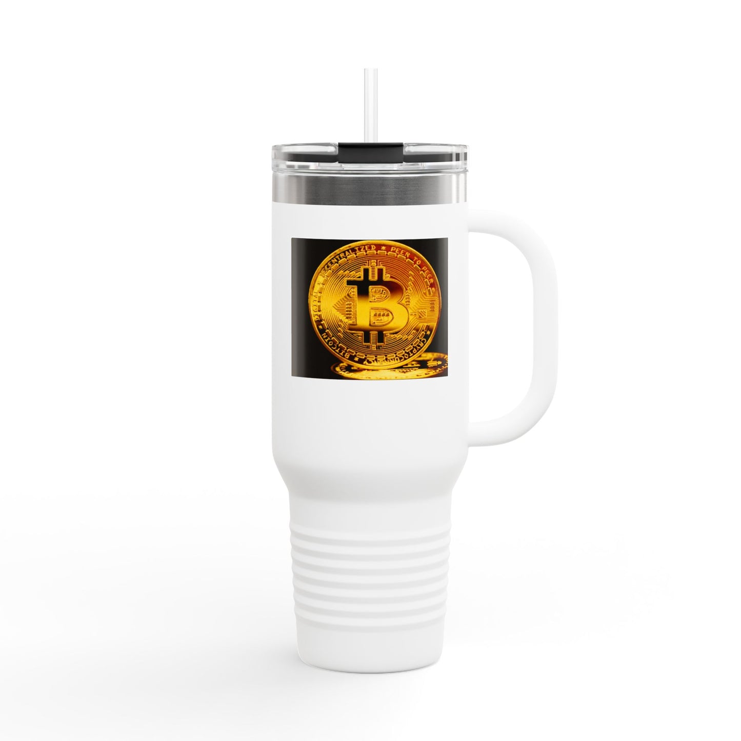 Bitcoin Insulated Travel Mug