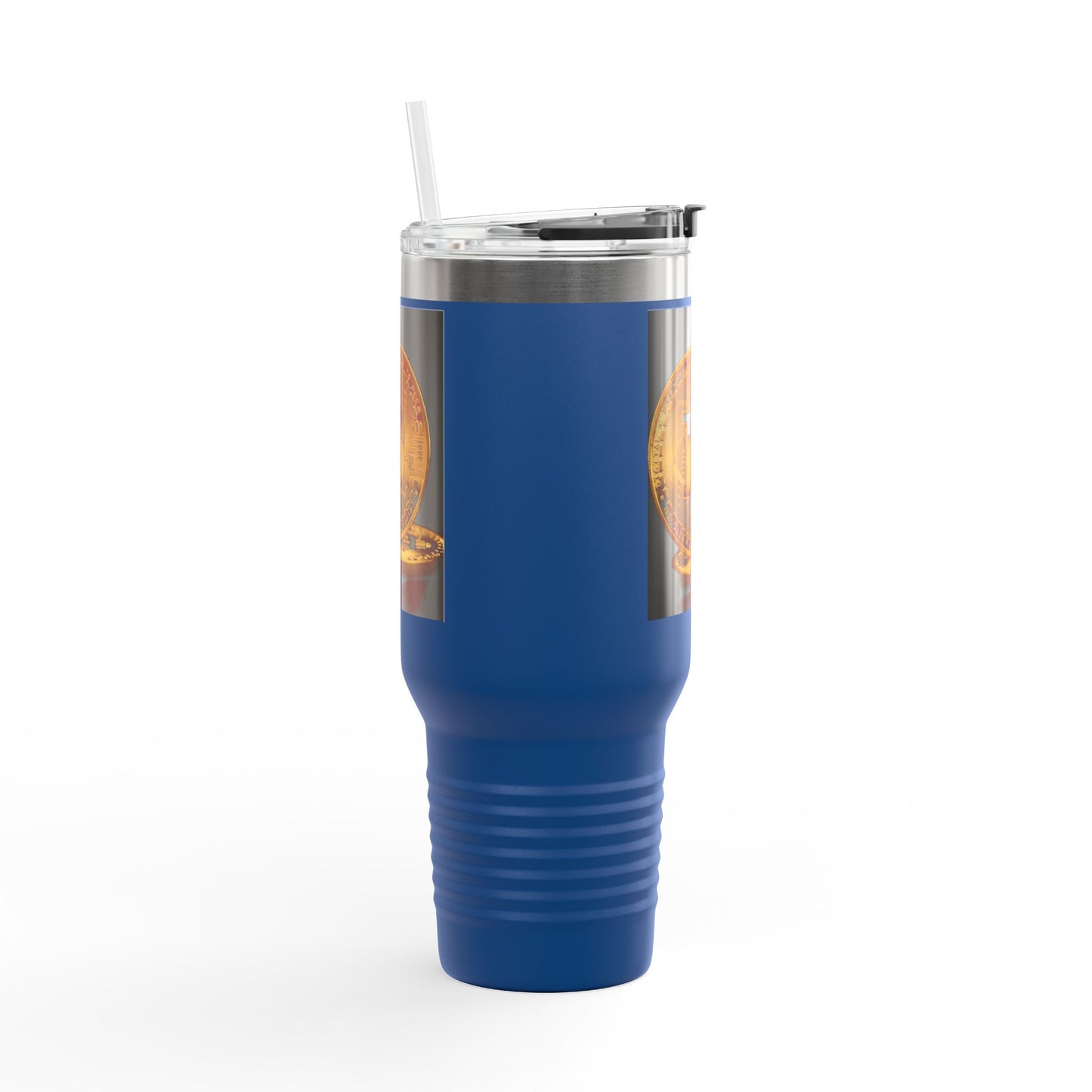 Bitcoin 40oz Insulated Travel Mug – Crypto Coffee Tumbler