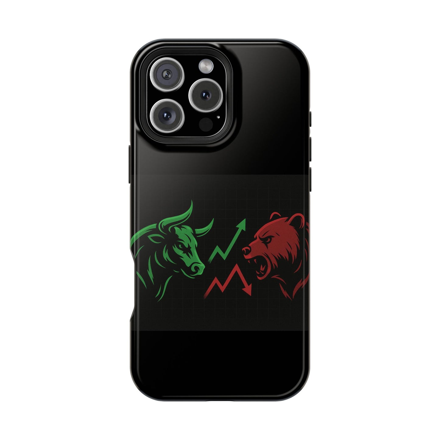 Bull vs Bear Magnetic Impact-Resistance Phone case