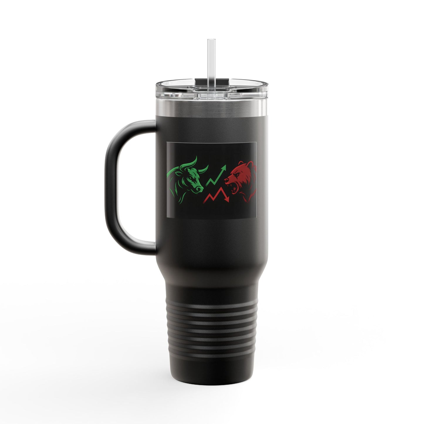 Bulls vs. Bears Insulated Travel Mug - 40oz