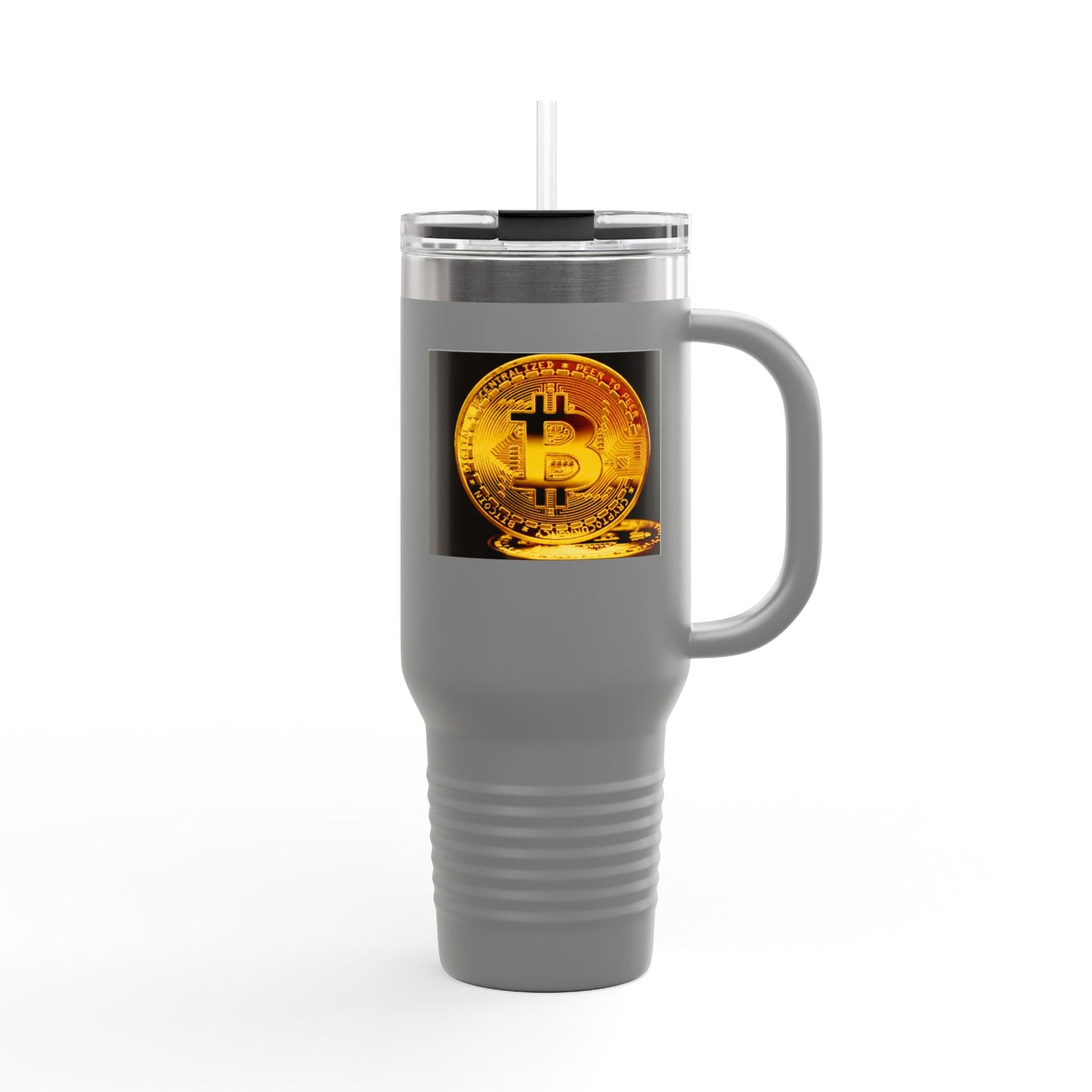 Bitcoin Insulated Travel Mug