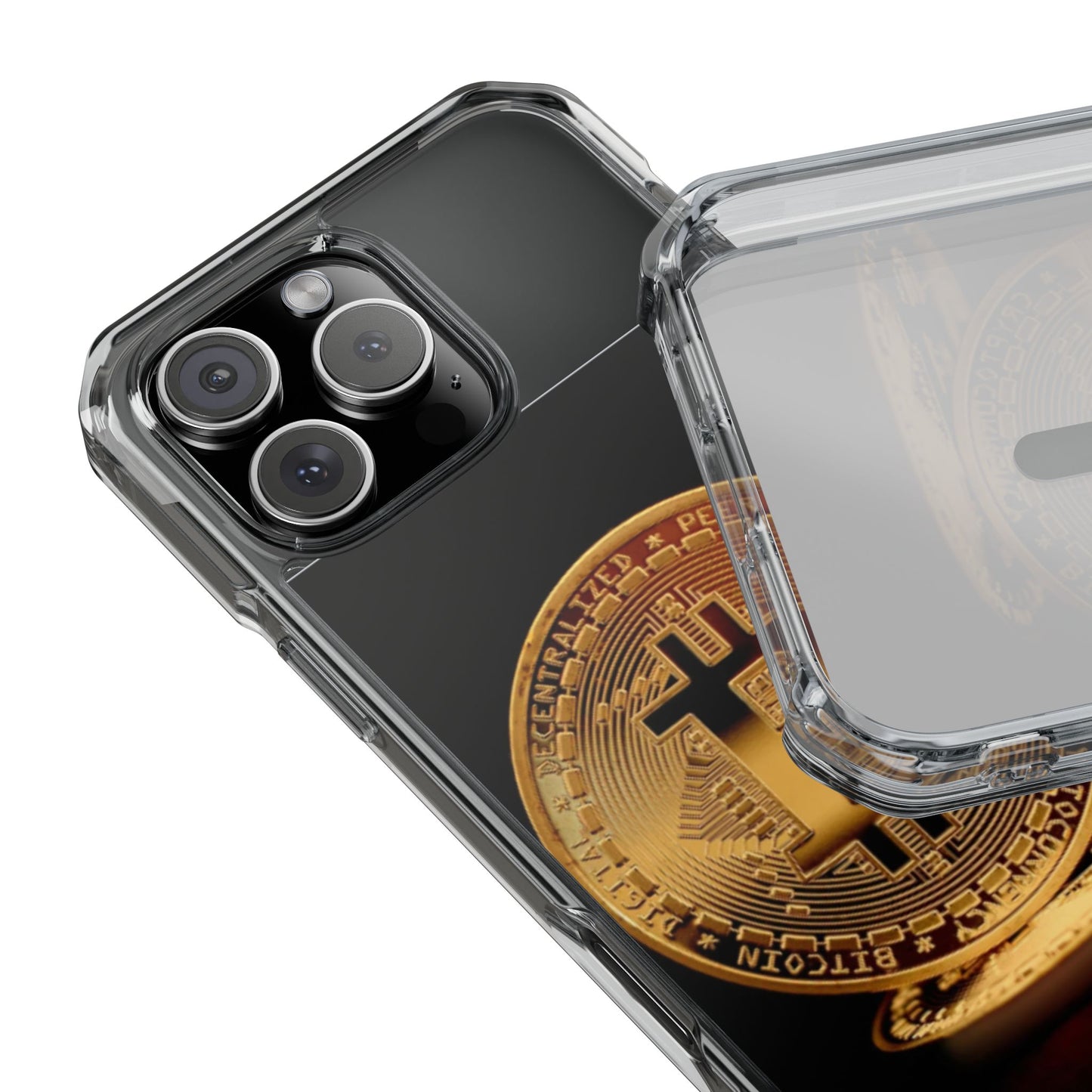 Digital Gold Magnetic Impact Phone Case