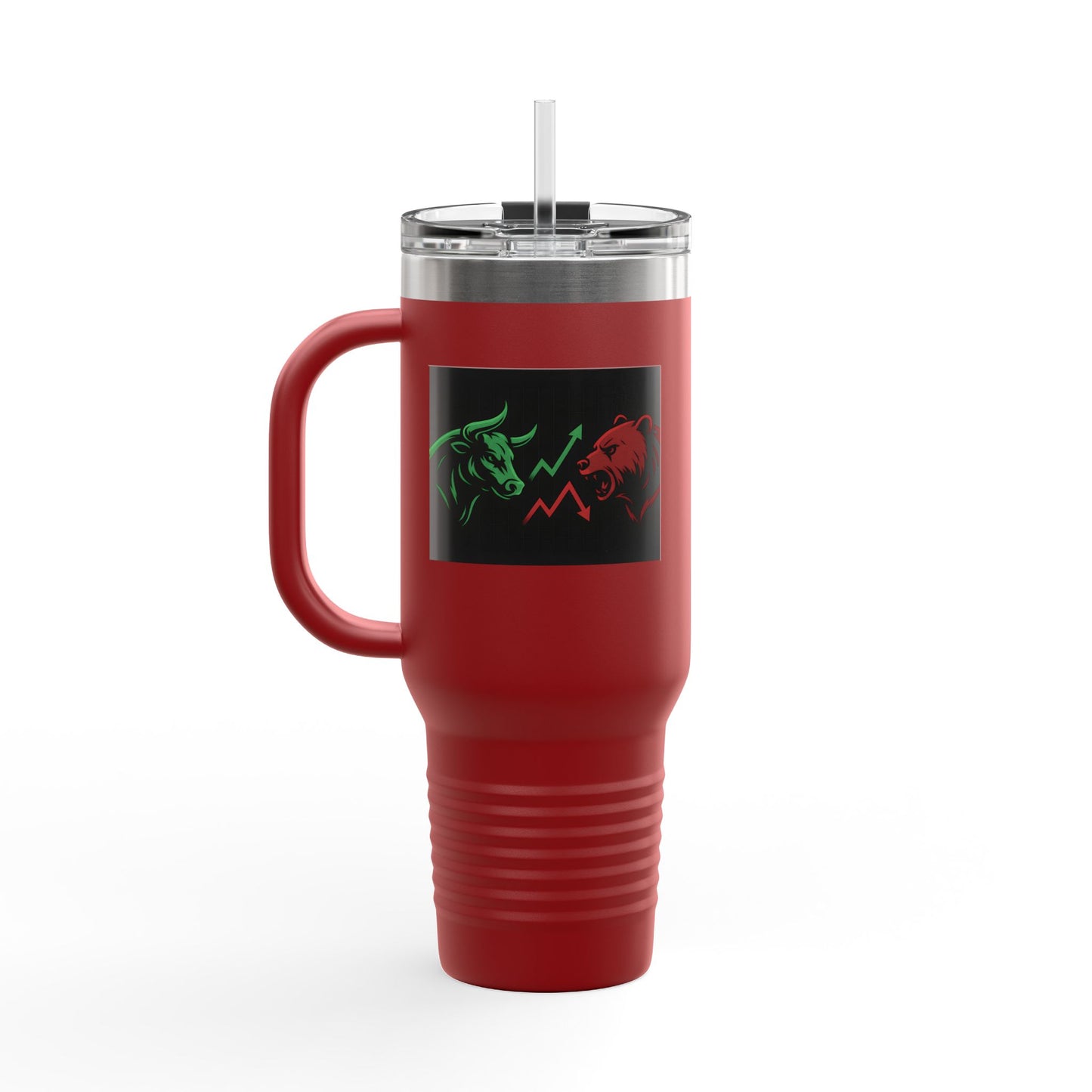 Bulls vs. Bears Insulated Travel Mug - 40oz