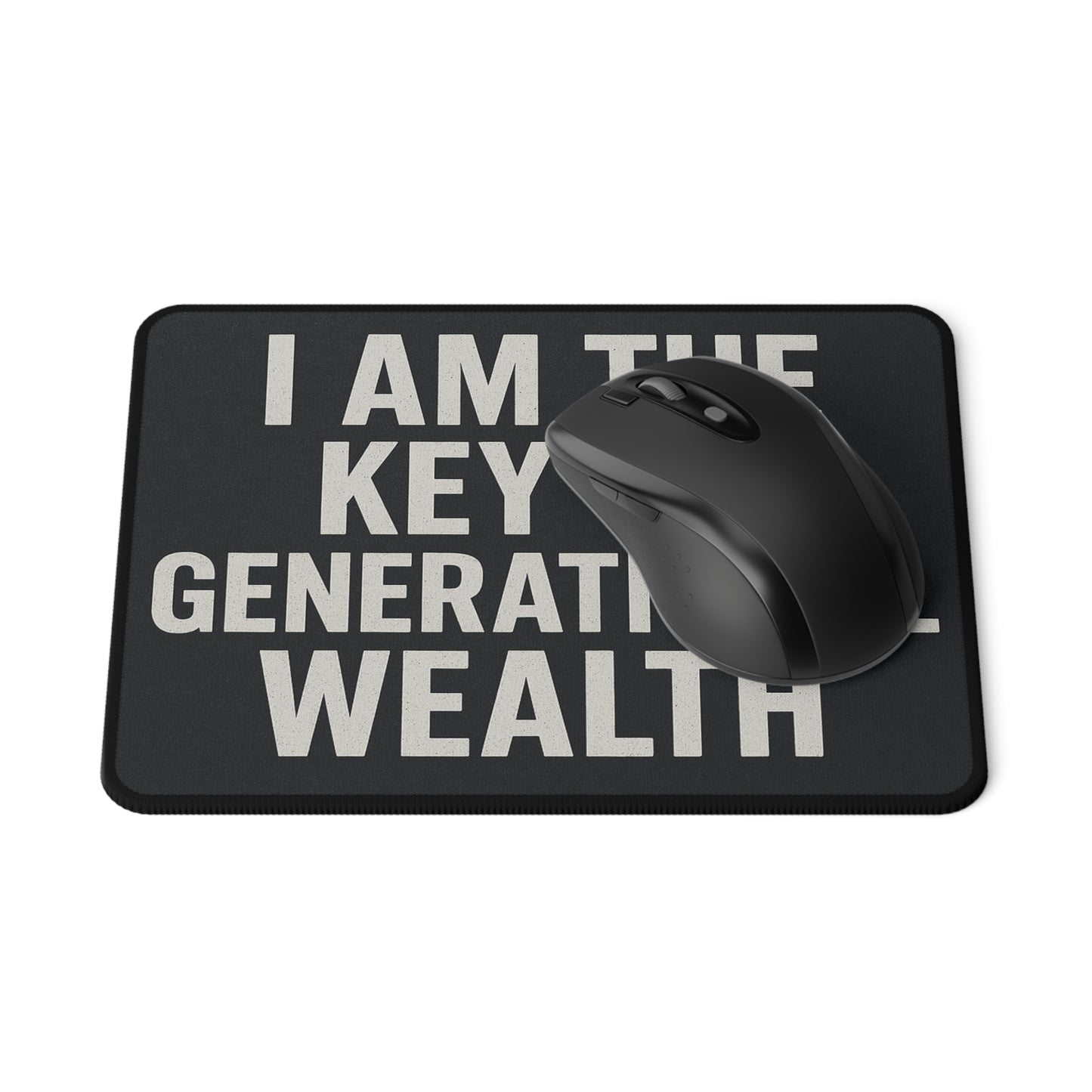 Key to Generational Wealth” Non-Slip Gaming Mouse Pad